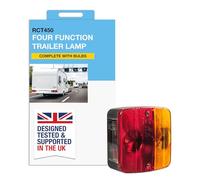 RING Small Four Function Trailer Lamp Complete With E Approved Bulbs
