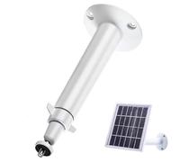 Ring Solar Panel Gutter Mount 360掳 Rotating Adjustable Weatherproof Universal Mounting Brackets for Outdoor Security Camera