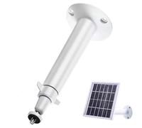 Ring Solar Panel Gutter Mount, 360° Rotating Solar Panel Gutter Mount, Weatherproof Universal Mounting Bracket for Ring Panels