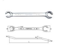 Ring Spanne TOPTUL AEEA1618