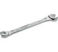 HAZET 612-11X13 160 mm Hexagon Profile Double Box-End Open Wrench - Chrome-Plated