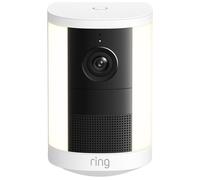 RING Spotlight Cam (2nd Gen) Retinal 2K WiFi Security Camera - Battery, White, White