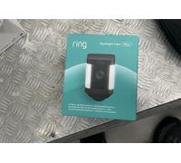 Ring Spotlight Cam Plus Battery Outdoor Security Camera And Spotlight - Black