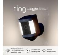 Ring Spotlight Cam Plus Full HD Smart Home Security Camera Battery Powered Black
