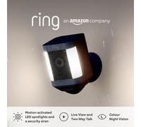 Ring Spotlight Cam Plus Full HD Smart Home Security Camera Battery Powered Black