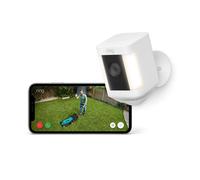 Ring Spotlight Cam Plus, Battery - White