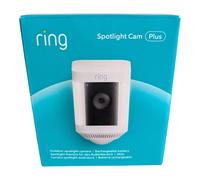 Ring Spotlight Cam Plus, Battery - White