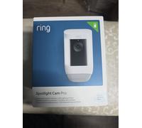 Ring Spotlight Cam Pro, Battery - White