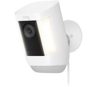 Ring Spotlight Cam Pro Plug-In White Wi-Fi CCTV 1080p HDR