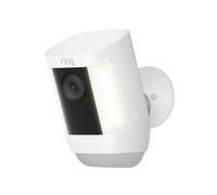 Ring Spotlight Cam White Smart Battery-Powered Ip Camera Pro