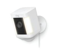 Ring Spotlight Cam Wi-Fi Indoor & Outdoor Smart Camera - White