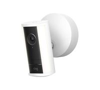 Ring Spotlight Camera Pro (Newest Gen) Wired Retinal 4K Security Camera - White