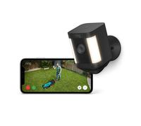 Ring Spotlight Cam Plus Full HD Smart Home Security Camera Battery Powered Black