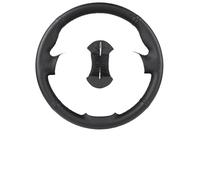 Ring Steering Wheel Cover For Fiat For 500 2007-2015 For 500e 2014-2018 For 500C 2014-2017 Car Steering Wheel Braiding Cover Wheel Sleeve Protector(A-Black thead)