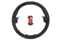 Ring Steering Wheel Cover For Fiat For 500 2007-2015 For 500e 2014-2018 For 500C 2014-2017 Car Steering Wheel Braiding Cover Wheel Sleeve Protector(C-Red thead)