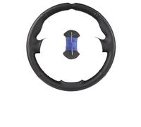 Ring Steering Wheel Cover For Fiat For 500 2007-2015 For 500e 2014-2018 For 500C 2014-2017 Car Steering Wheel Braiding Cover Wheel Sleeve Protector(B-Blue thead)