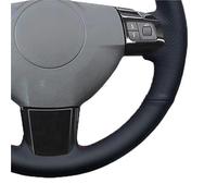 Ring Steering Wheel Cover For Opel For Astra H For Signum For Corsa 2004-2009 For Zaflra B 2005-2014 For Vectra C Black Car Steering Wheel Cover Wheel Sleeve Protector(Blue Thread)