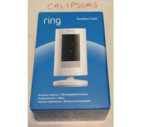 Ring Stick Up Cam 1080p HD Battery Powered - White