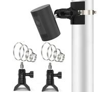 Ring Stick Up Cam Mount, Pole and Wall Mount for Ring Spotlight Cam Plus/Pro/Solar Panel/Pan Tilt, Outdoor and Indoor Camera Accessories