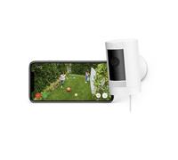 Ring Stick Up Cam 1080p HD Battery Powered - White