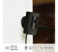 Ring Smart Stick Up Cam Wired - Black