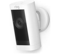 Ring Outdoor Stick Up Cam Pro | Battery | Outdoor Security Camera 1080p | White