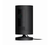 Ring Stick Up Wired Indoor & Outdoor Tilt Adjustable Smart Camera - Black