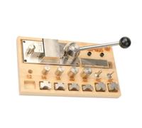 Ring Stretching Machine - Heavy Duty Manual, Jewelry Sizer, Vertical Pry Tool, 8 Interchangeable Die Set, Metal Ring Size Changer | Professional Repair Workshop Craft Band Egg
