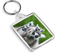Ring Tailed Lemur Keyring - IP02 - Funny Animal Wild Nature #12666