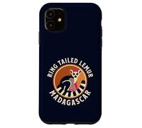 Ring Tailed Lemur Madagascar Wildlife Case for iPhone 11