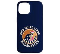 Ring Tailed Lemur Madagascar Wildlife Case for iPhone 15