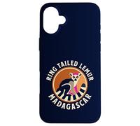 Ring Tailed Lemur Madagascar Wildlife Case for iPhone 16 Plus