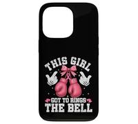 Ring the Bell Breast Cancer Awareness Pink Ribbon Case for iPhone 13 Pro