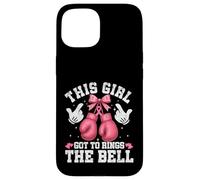 Ring the Bell Breast Cancer Awareness Pink Ribbon Case for iPhone 15