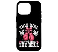 Ring the Bell Breast Cancer Awareness Pink Ribbon Case for iPhone 16 Pro