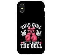 Ring the Bell Breast Cancer Awareness Pink Ribbon Case for iPhone X/XS