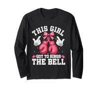 Ring The Bell Breast Cancer Awareness Pink Ribbon Long Sleeve T-Shirt