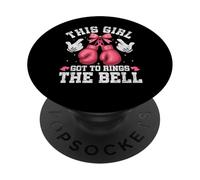 Ring the Bell Breast Cancer Awareness Pink Ribbon PopSockets Adhesive PopGrip