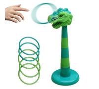 Ring Toss Play Set - Fun Throwing Game for Children Groups | Bright Dinosaur Figures with Toss Rings, Encourages Active Play, Hand Eye Skills, Ideal for Birthdays Picnics Carnivals or School