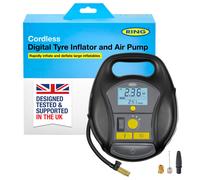RING TYREINFLATE GO 6 Cordless Tyre Inflator Air Compressor & Air Pump - Perfect for Leisure Activities