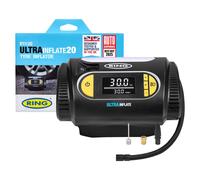 RING ULTRAINFLATE 20 Digital Tyre Inflator Air Compressor Featuring AutoSt
