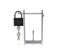 Ring Automotive Universal Trailer Hitch Lock Includes Heavy Duty Padlock & 3 Keys - Ideal for Caravans, Horseboxes & Trailers