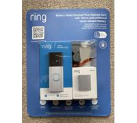 Ring Video Doorbell Plus (2nd Gen) with Chime (3rd Gen) & Additional QR Battery