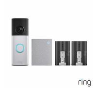 Ring Video Doorbell Plus (2nd Gen) with Chime (3rd Gen) and Additional Quick