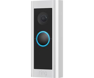 Ring Video Doorbell Pro 2 Hardwired Smart Doorbell HD+ 1536p - Nickel, Aluminium