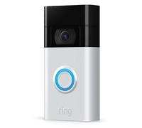 Ring Video Doorbell Smart Wireless 1080p Full HD Satin Nickel Two Way Audio IP65
