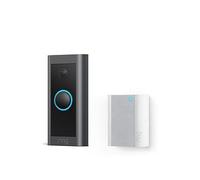Ring Video Doorbell Wired With Chime Black