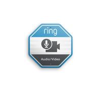 Ring Window Security Sticker