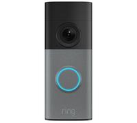 RING Wired Retinal 2K Video Doorbell - Speckled Grey, Silver/Grey