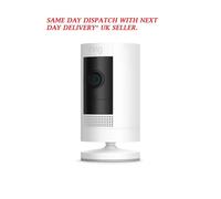 Ring Wireless Indoor/Outdoor Security Camera Battery White